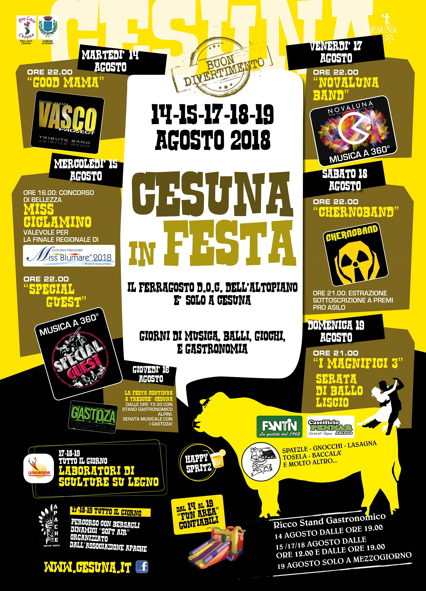 Cesuna in Festa 2018