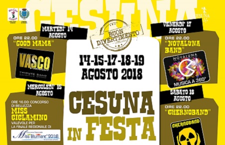 CESUNA IN FESTA