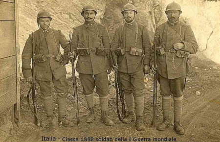 Fanti della Prima Guerra Mondiale