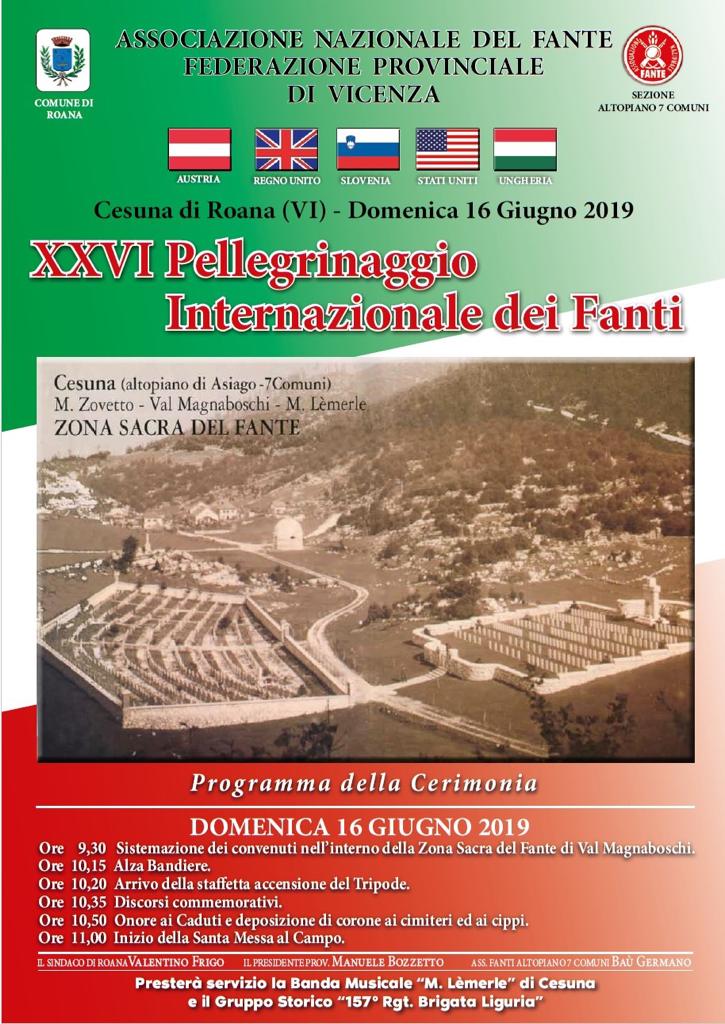 Programma Raduno fanti 2019