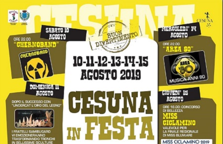 CESUNA IN FESTA